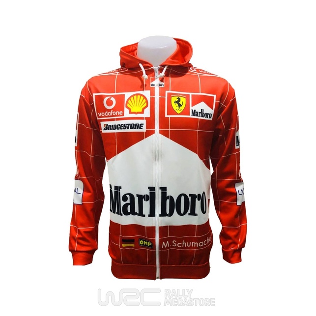 HOODIE FERRARI MARLBORO SCHUMACHER F1